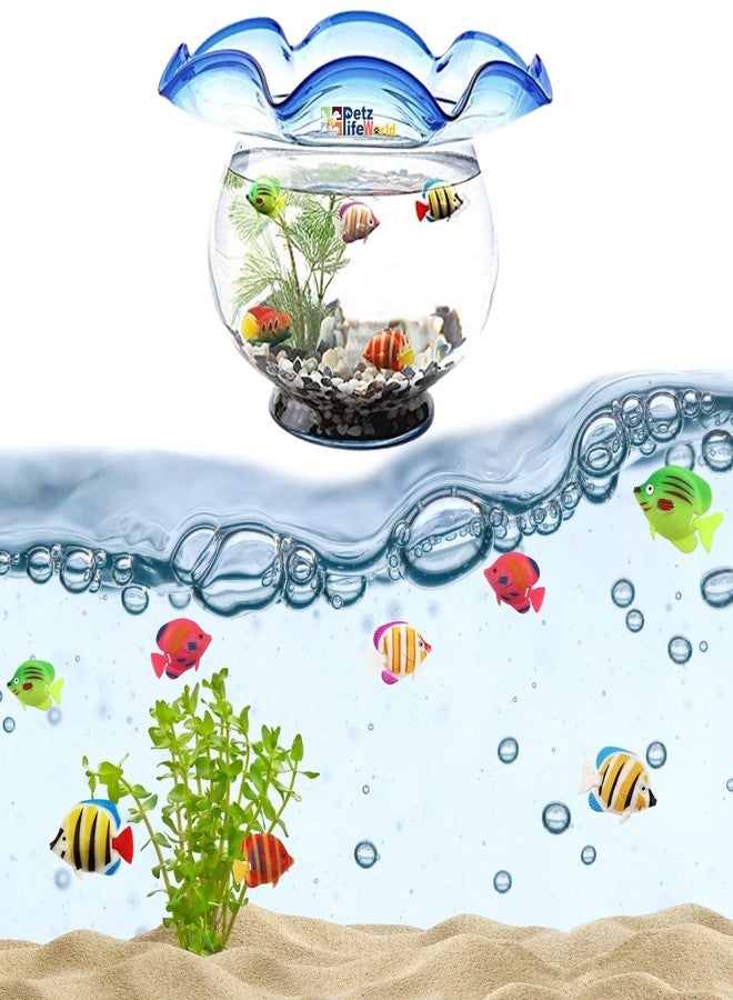 أسماك بلاستيكية عائمة من فاييناتو® (عبوة من 5 قطع) لتزيين أحواض السمك | أضف لمسة جمالية لحوض السمك الخاص بك مع أسماك بلاستيكية نابضة بالحياة (لون عشوائي) من بيتزلايف وورلد - Image 5